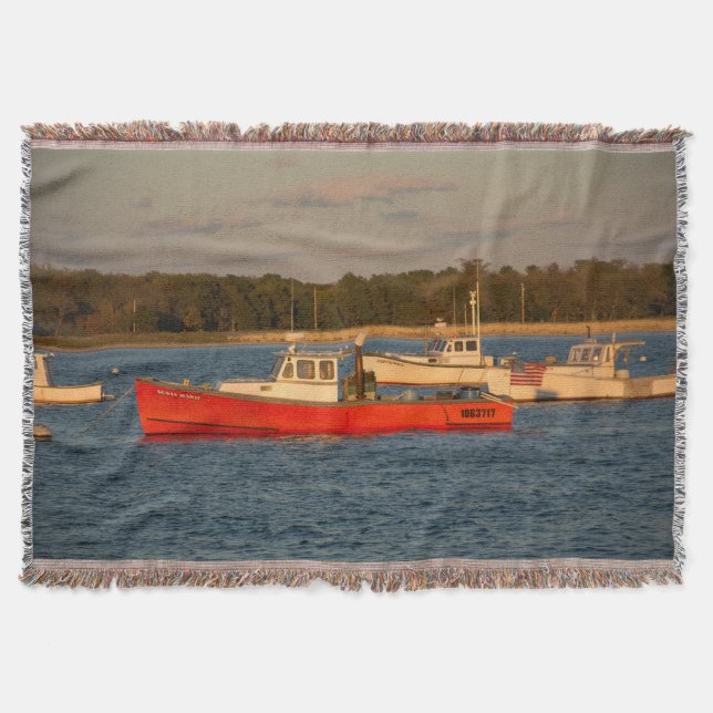 Pine Point Throw Blanket (Front)