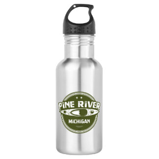Pine River Michigan Kayaking 532 Ml Water Bottle