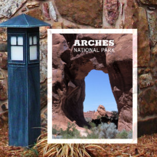 Pine Tree Arch, Arches National Park, Utah Postcard