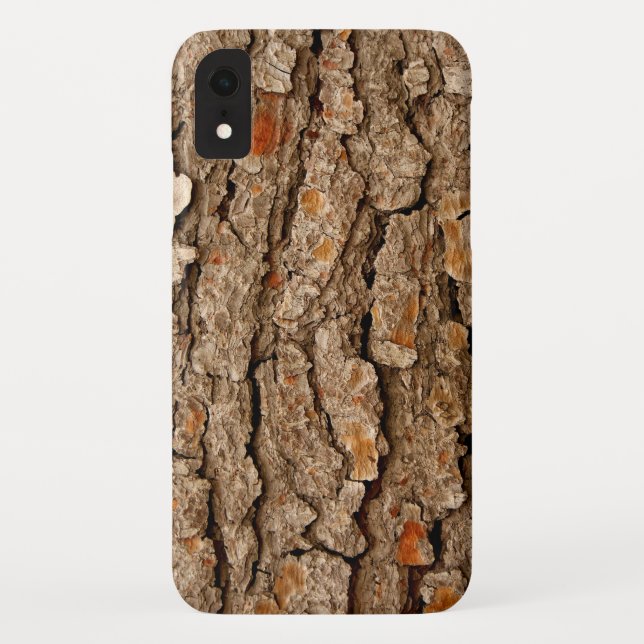 Pine Tree Bark Texture Case-Mate iPhone Case (Back)