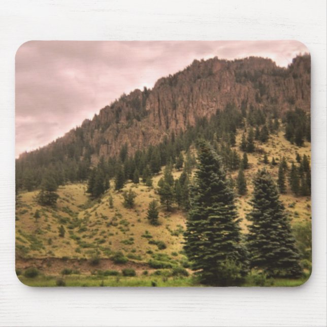 pine tree beauty mousepad (Front)