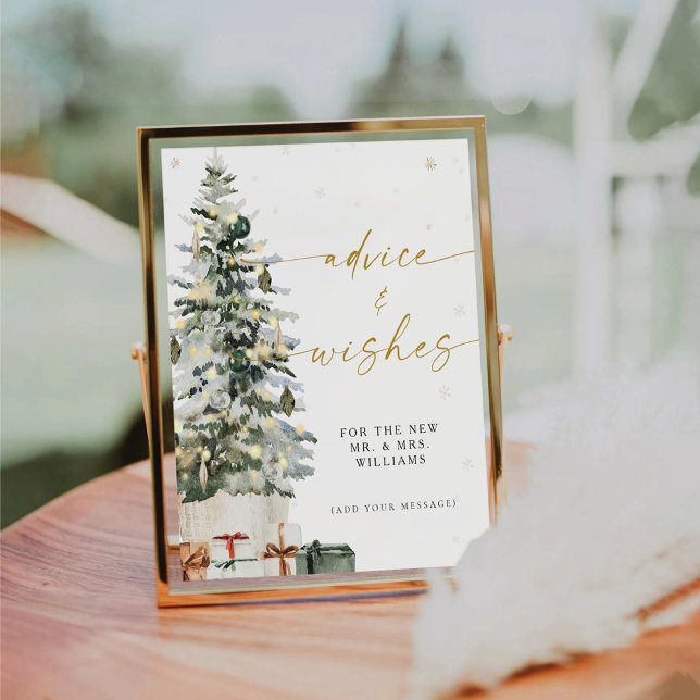 Pine Tree Christmas Advice & Wishes Pedes Pedestal Pedestal Sign (Creator Uploaded)