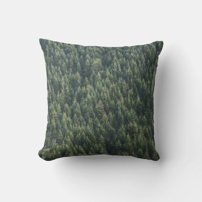 PINE TREE FOREST CUSHION (Front)