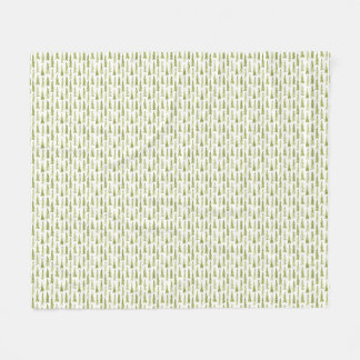 Pine Tree Forest Fleece Blanket