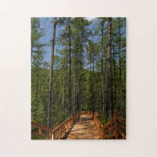 Pine Tree Forest Jigsaw Puzzle