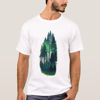 Pine tree forest T-Shirt