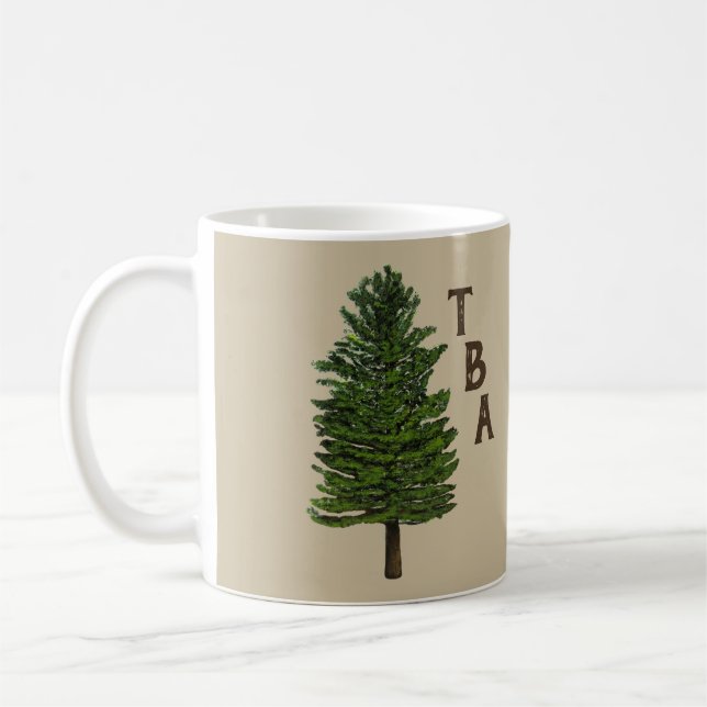 Pine Tree Mug (Left)