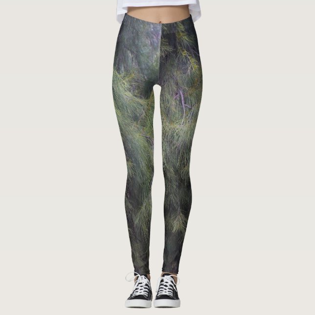 Pine tree needles leggings (Front)
