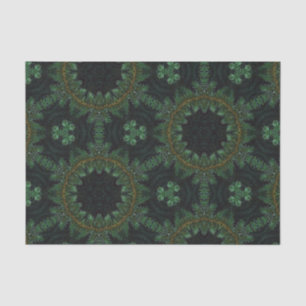 Pine tree pattern tissue paper