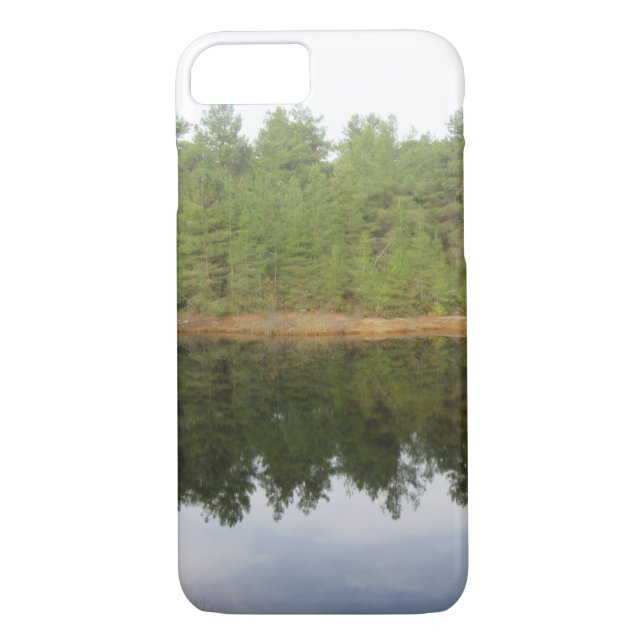 Pine Tree Reflection Lake Case-Mate iPhone Case (Back)