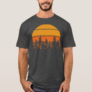 Pine Tree Retro Silhouette 2 T-Shirt