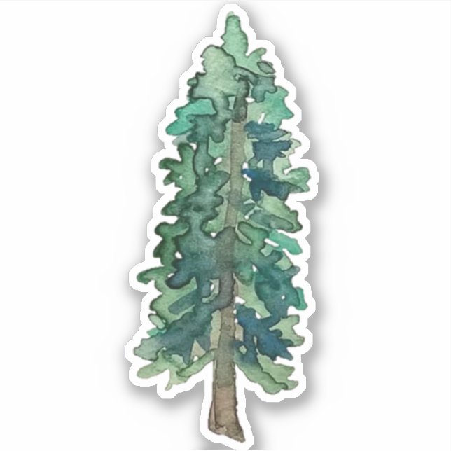 Pine Tree Sticker (Front)