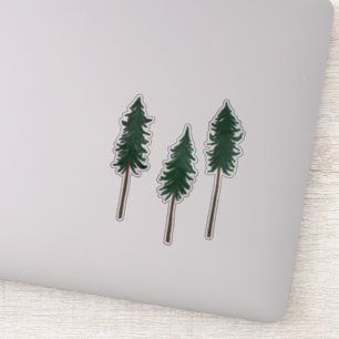 Pine Trees Forest Minimalist