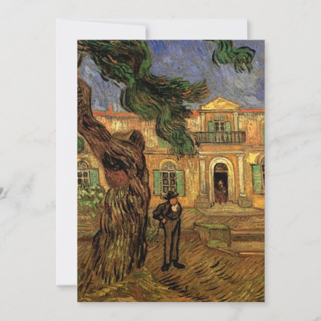 Pine Trees in Saint-Paul by Vincent van Gogh (Front)