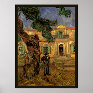 Pine Trees in Saint-Paul by Vincent van Gogh Poster