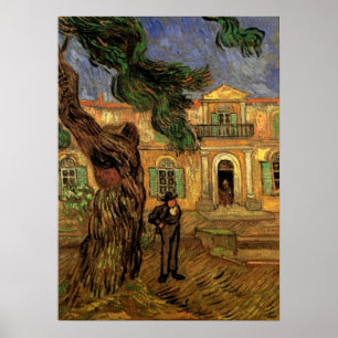 Pine Trees in Saint-Paul by Vincent van Gogh Poster
