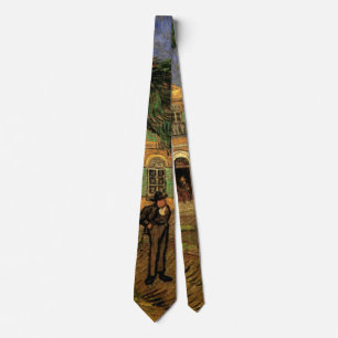 Pine Trees in Saint-Paul by Vincent van Gogh Tie