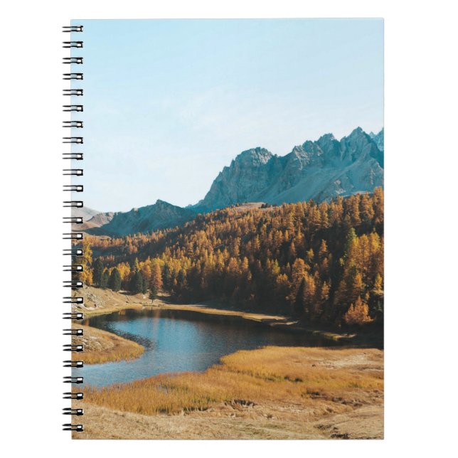 PINE TREES NEAR LAKE NOTEBOOK (Front)