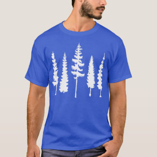Pine trees silhouettes T-Shirt
