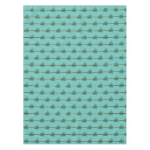 Pine trees tablecloth