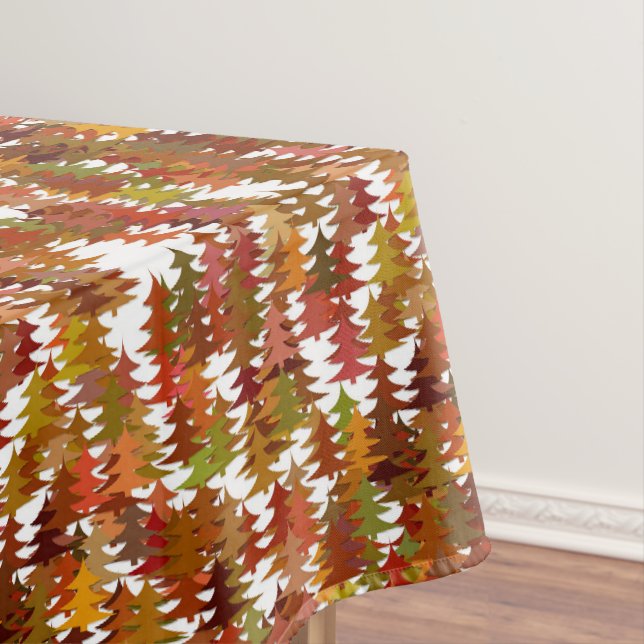 Pine Trees Tablecloth (In Situ)