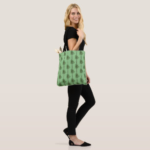 Pine trees tote bag
