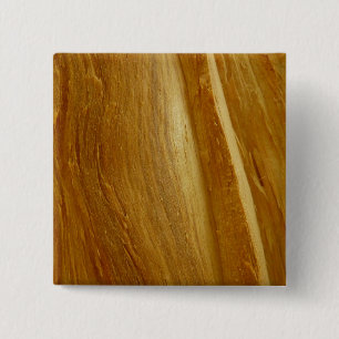Pine Wood II Faux Wooden Texture 15 Cm Square Badge