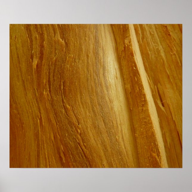 Pine Wood II Faux Wooden Texture Poster (Front)
