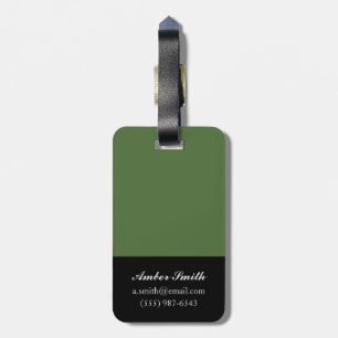 Pineapple 1997 luggage tag