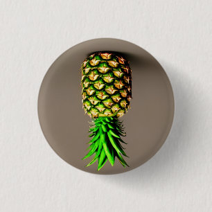 Pineapple 3 Cm Round Badge
