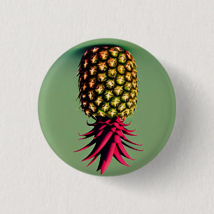 Pineapple 3 Cm Round Badge