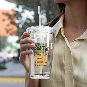 Pineapple Acrylic Tumbler