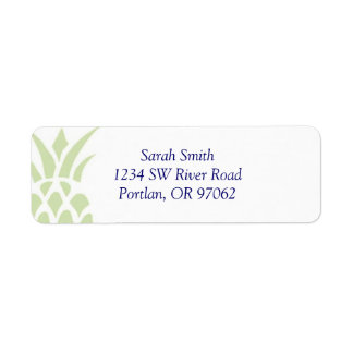Pineapple Address Label Return Address Label