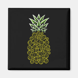 Pineapple Aloha Beaches Hawaii Beach Volleyball - Magnet