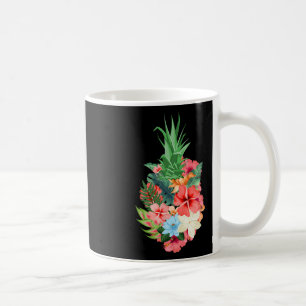 Pineapple Aloha Beaches Summer - Flowers Tropical Coffee Mug