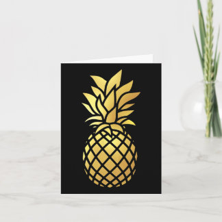 Pineapple Aloha Beaches T Shirt Hawaiian Hawaii Vi Card