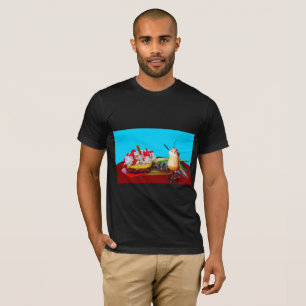 Pineapple and ice cream with a fruit smoothie T-Shirt