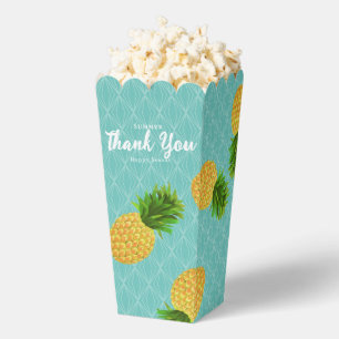 Pineapple Aqua Favour Box