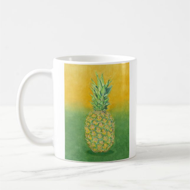 Pineapple Art Mug (Left)