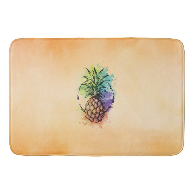 Pineapple Bath Mat (Front)