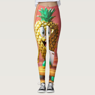 Pineapple Beats Leggings