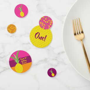 Pineapple Birthday Party Confetti