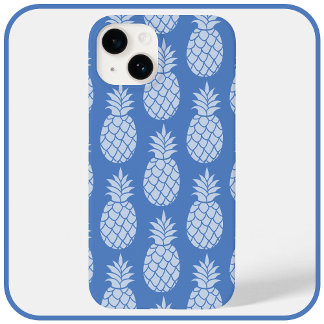 Pineapple Blue Case-Mate iPhone 14 Case