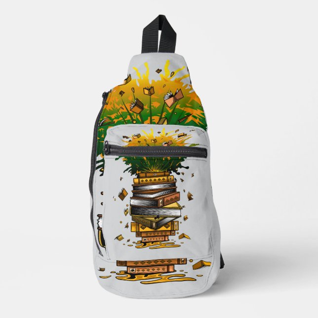 Pineapple Books Sling Bag (Front)
