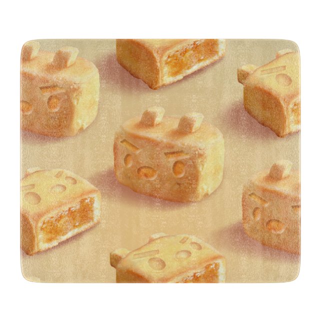 Pineapple Cake Cutting Board (Front)