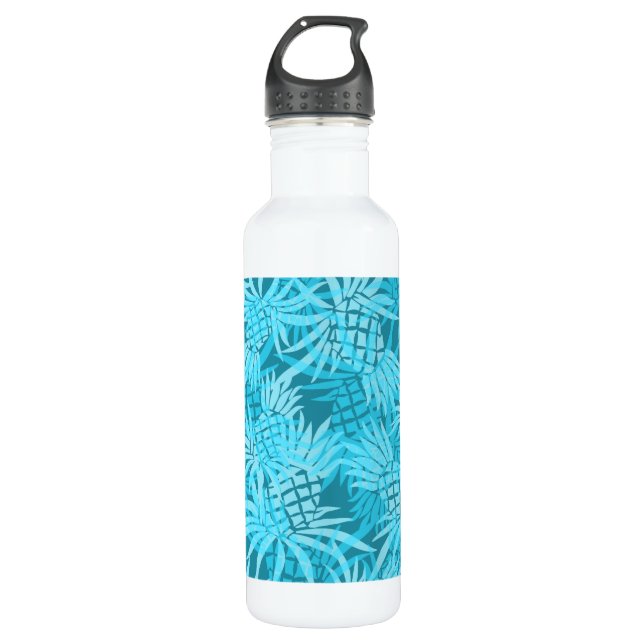 Pineapple Camo Hawaiian 710 Ml Water Bottle (Front)