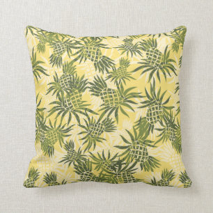 Pineapple Camo Hawaiian Decorative Pillows