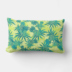 Pineapple Camo Hawaiian Lumbar Pillows