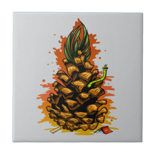 PineApple Ceramic Tile