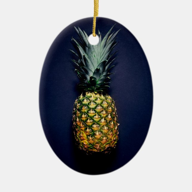 Pineapple Ceramic Tree Decoration (Front)